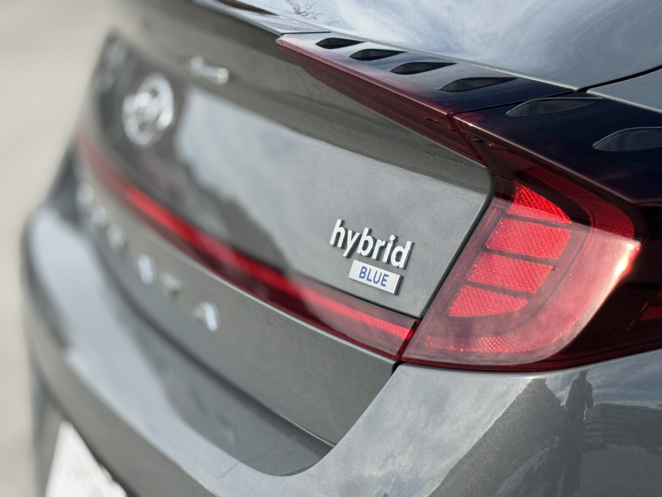 2022 Hyundai Sonata Hybrid Blue 6