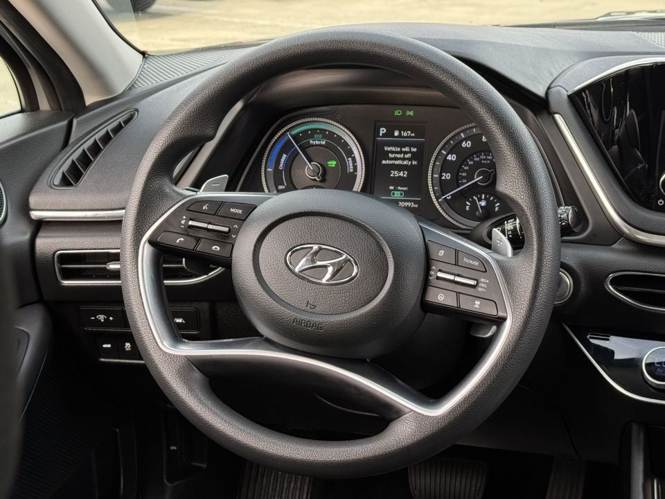 2022 Hyundai Sonata Hybrid Blue 19