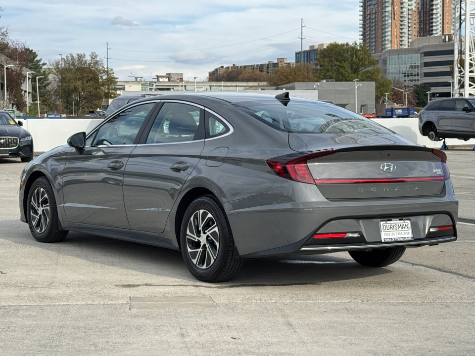 2022 Hyundai Sonata Hybrid Blue 35