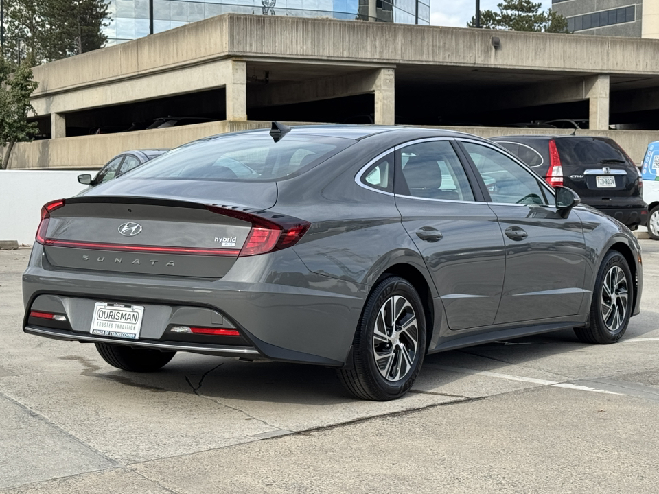 2022 Hyundai Sonata Hybrid Blue 36