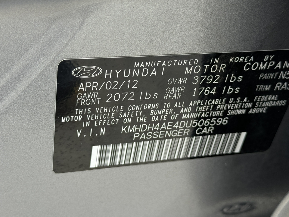 2013 Hyundai Elantra GLS 43