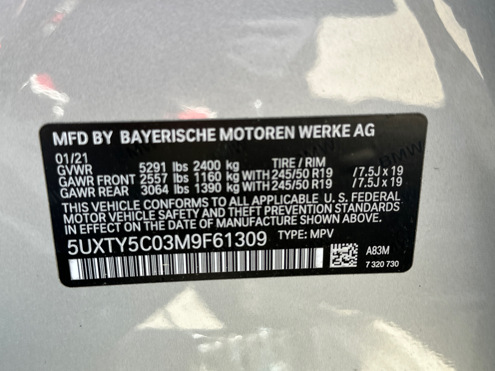 2021 BMW X3 xDrive30i 39
