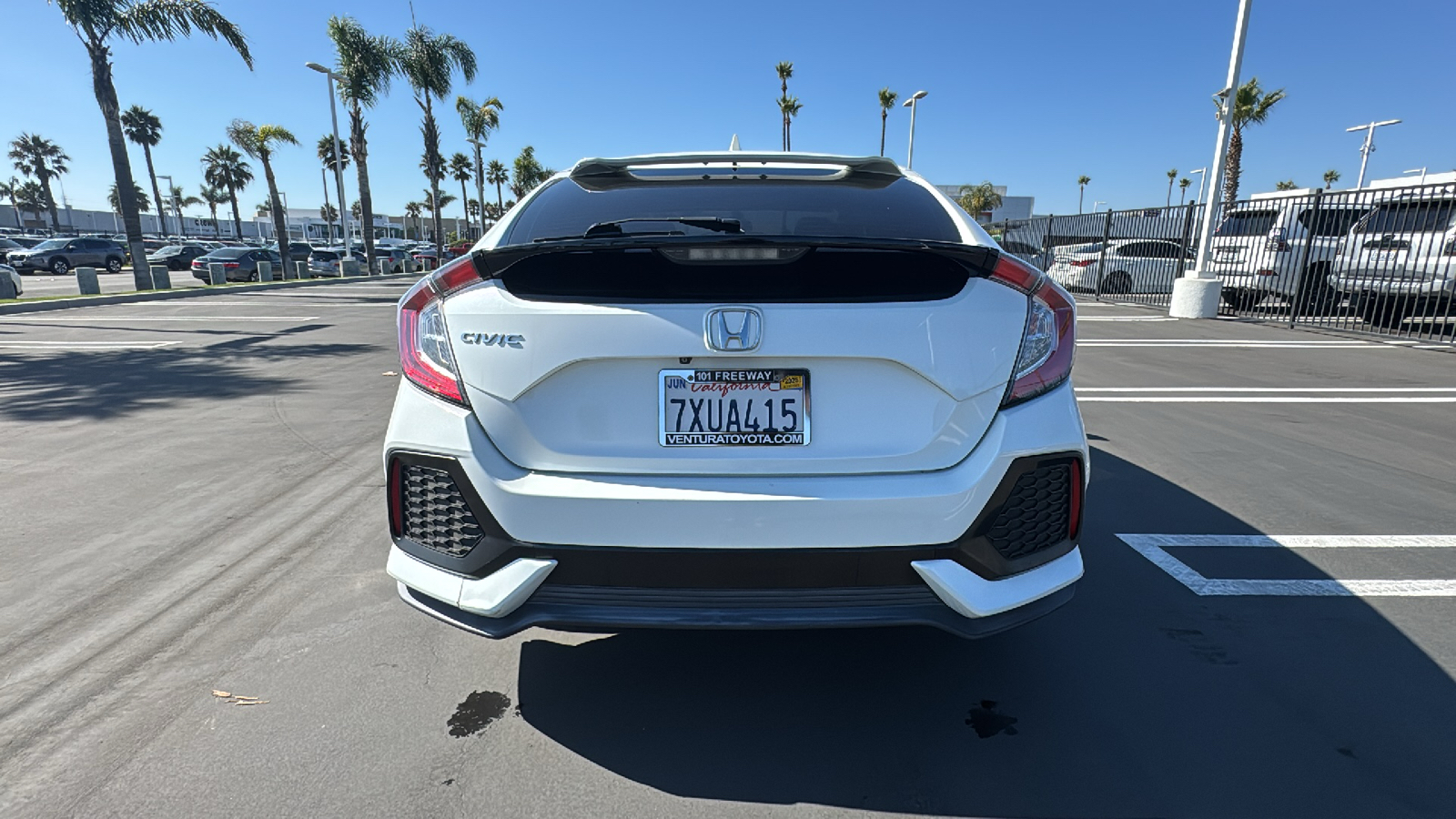 2017 Honda Civic Hatchback LX 4