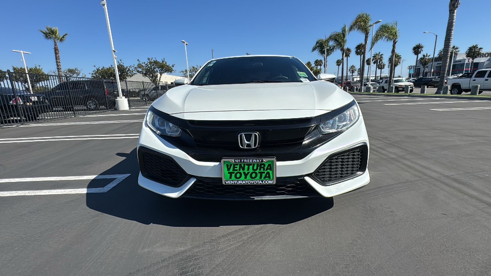 2017 Honda Civic Hatchback LX 8