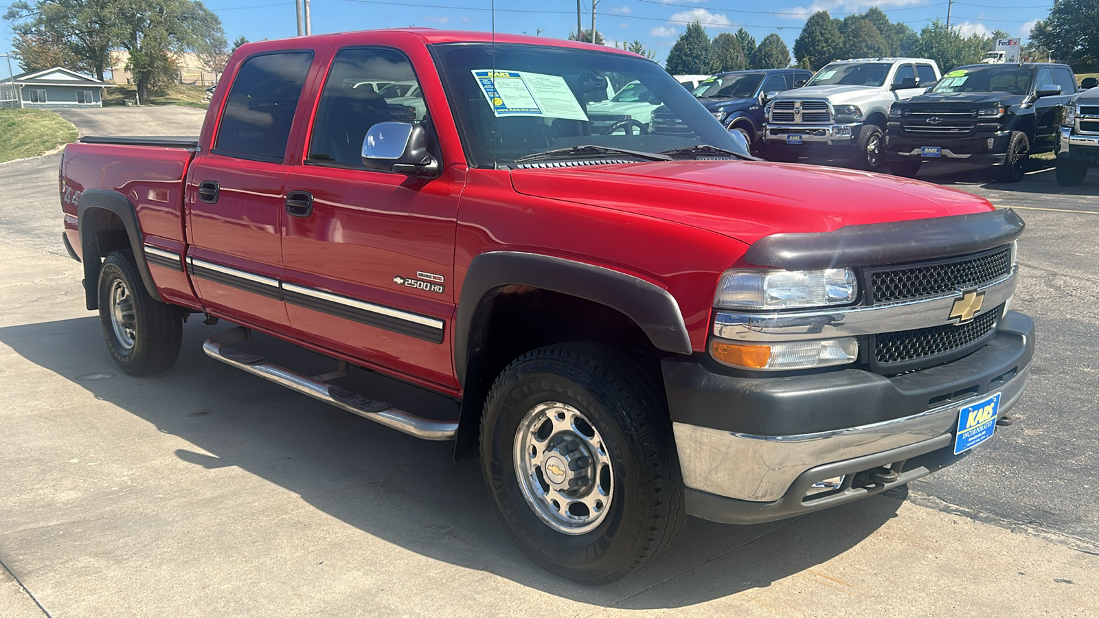 2002 Chevrolet Silverado 2500HD HEAVY DUTY 4WD Crew Cab 4