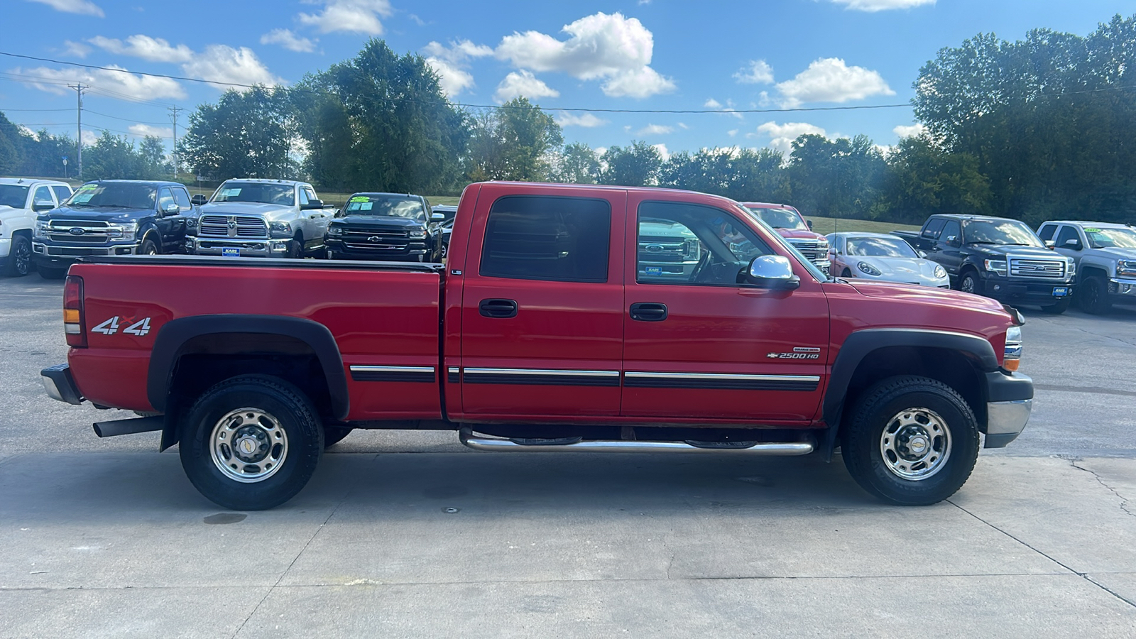 2002 Chevrolet Silverado 2500HD HEAVY DUTY 4WD Crew Cab 5