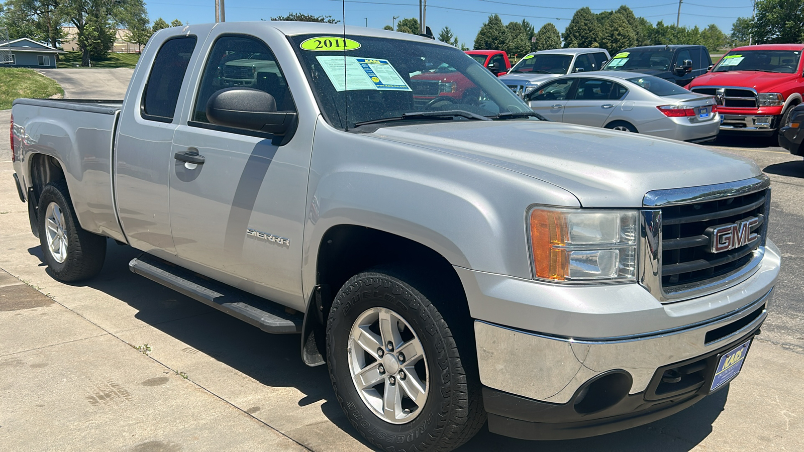 2011 GMC Sierra 1500 1500 SLE 4WD Extended Cab 4