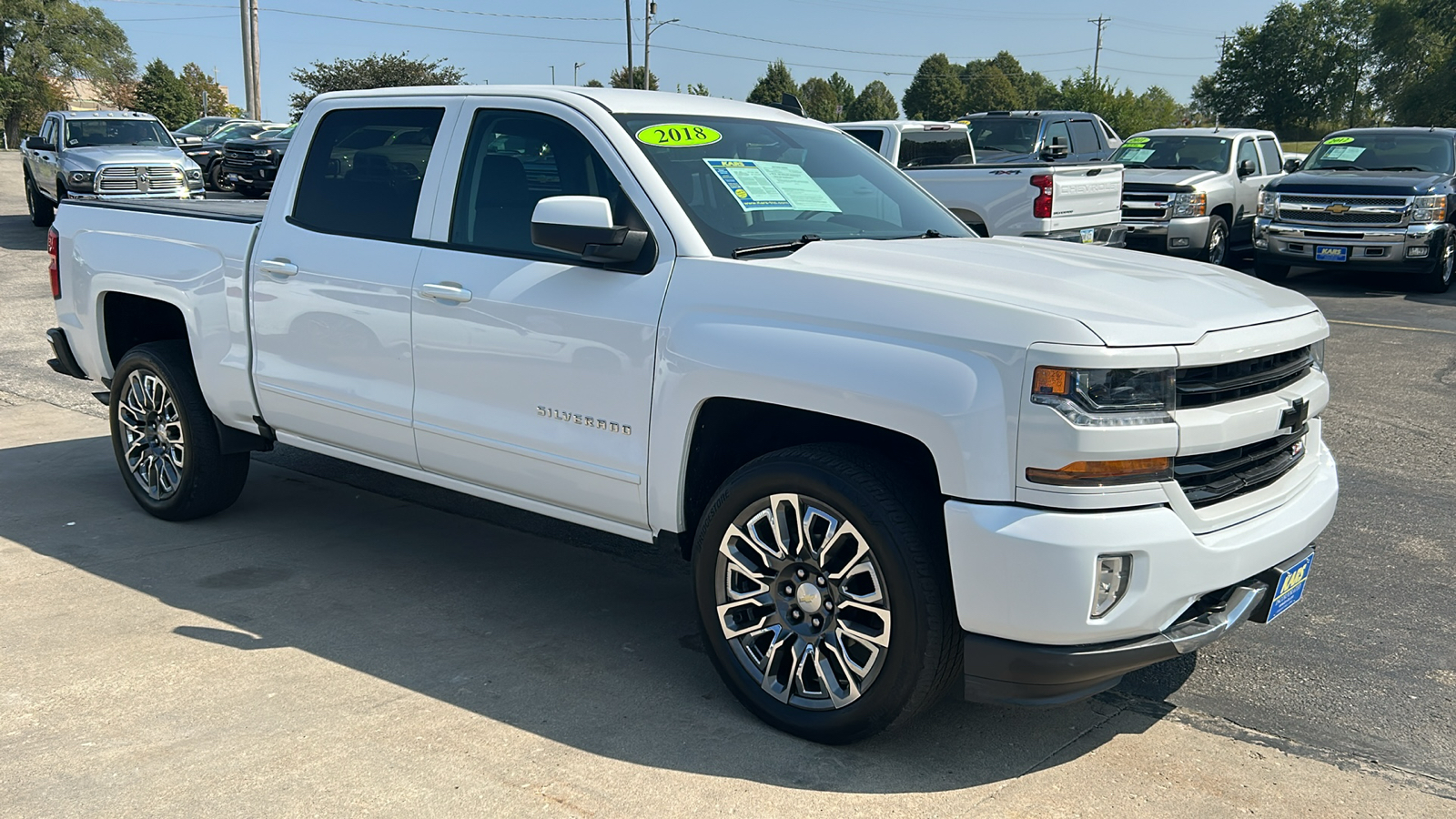 2018 Chevrolet Silverado 1500 LT 4WD Crew Cab 4