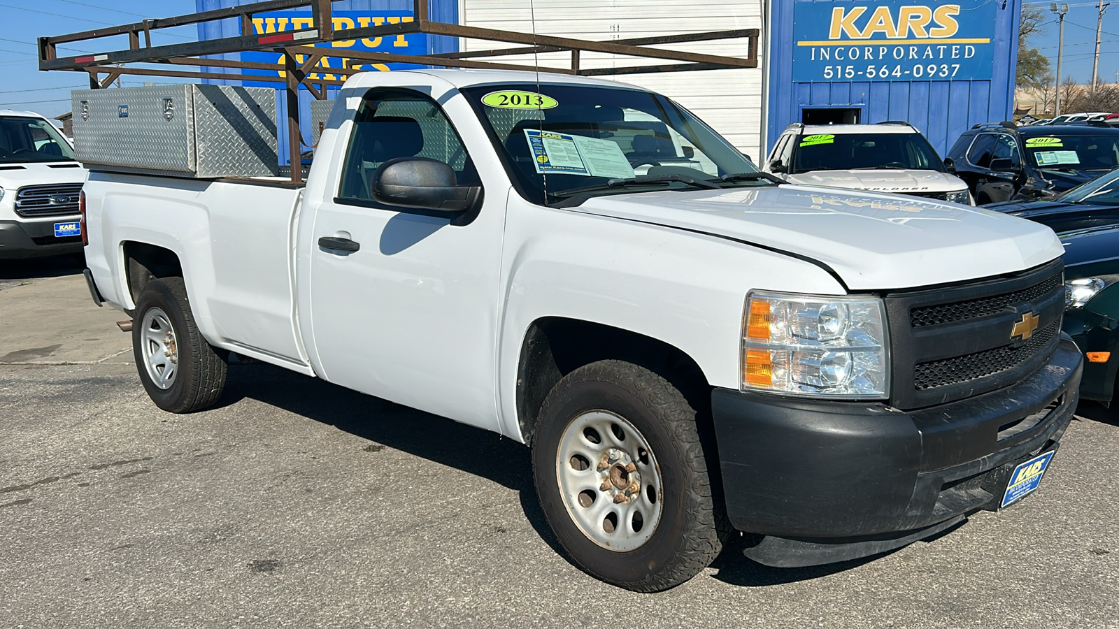 2013 Chevrolet Silverado 1500 Work Truck 2WD Regular Cab 4