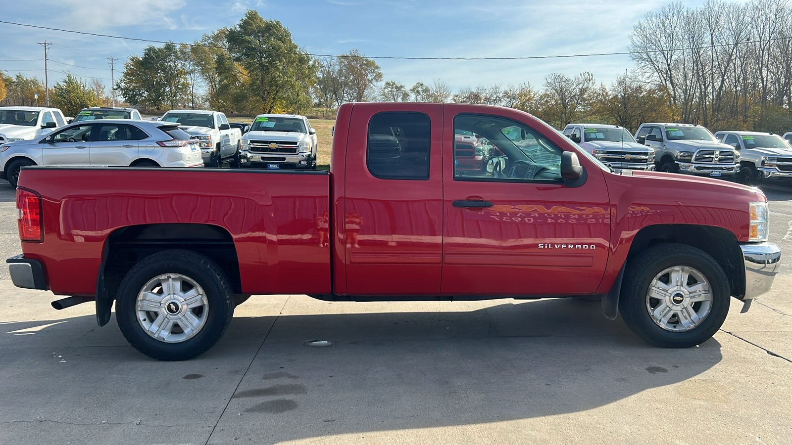 2013 Chevrolet Silverado 1500 LT 4WD Extended Cab 5