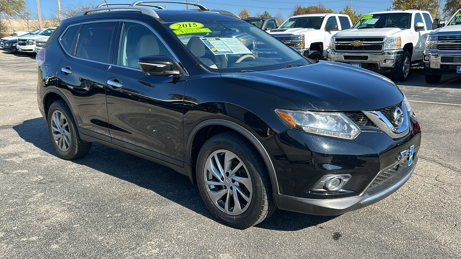 2015 Nissan Rogue S AWD 4