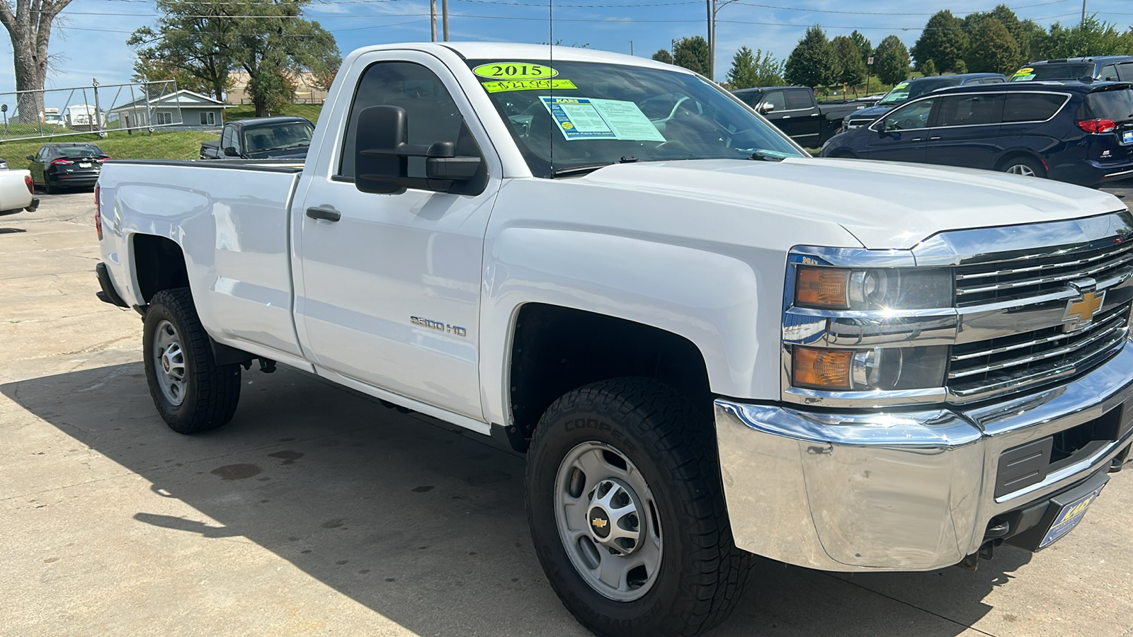 2015 Chevrolet Silverado 2500HD HEAVY DUTY 4WD Regular Cab 4