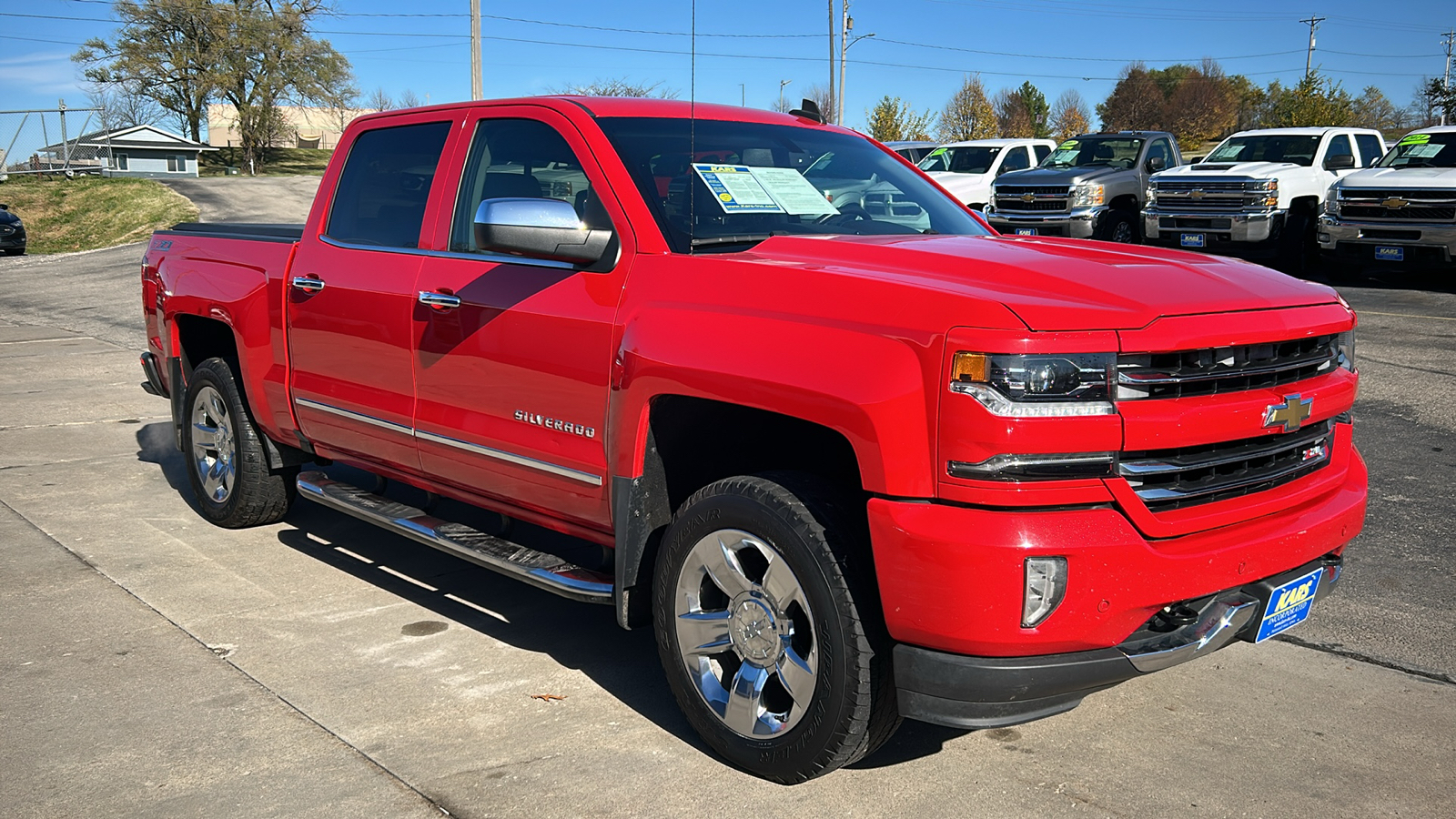 2016 Chevrolet Silverado 1500 LTZ 4WD Crew Cab 4