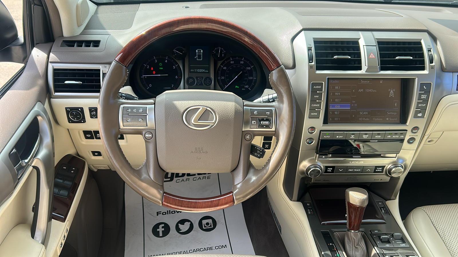 2016 Lexus GX 460 460 PREMIUM 4WD 17