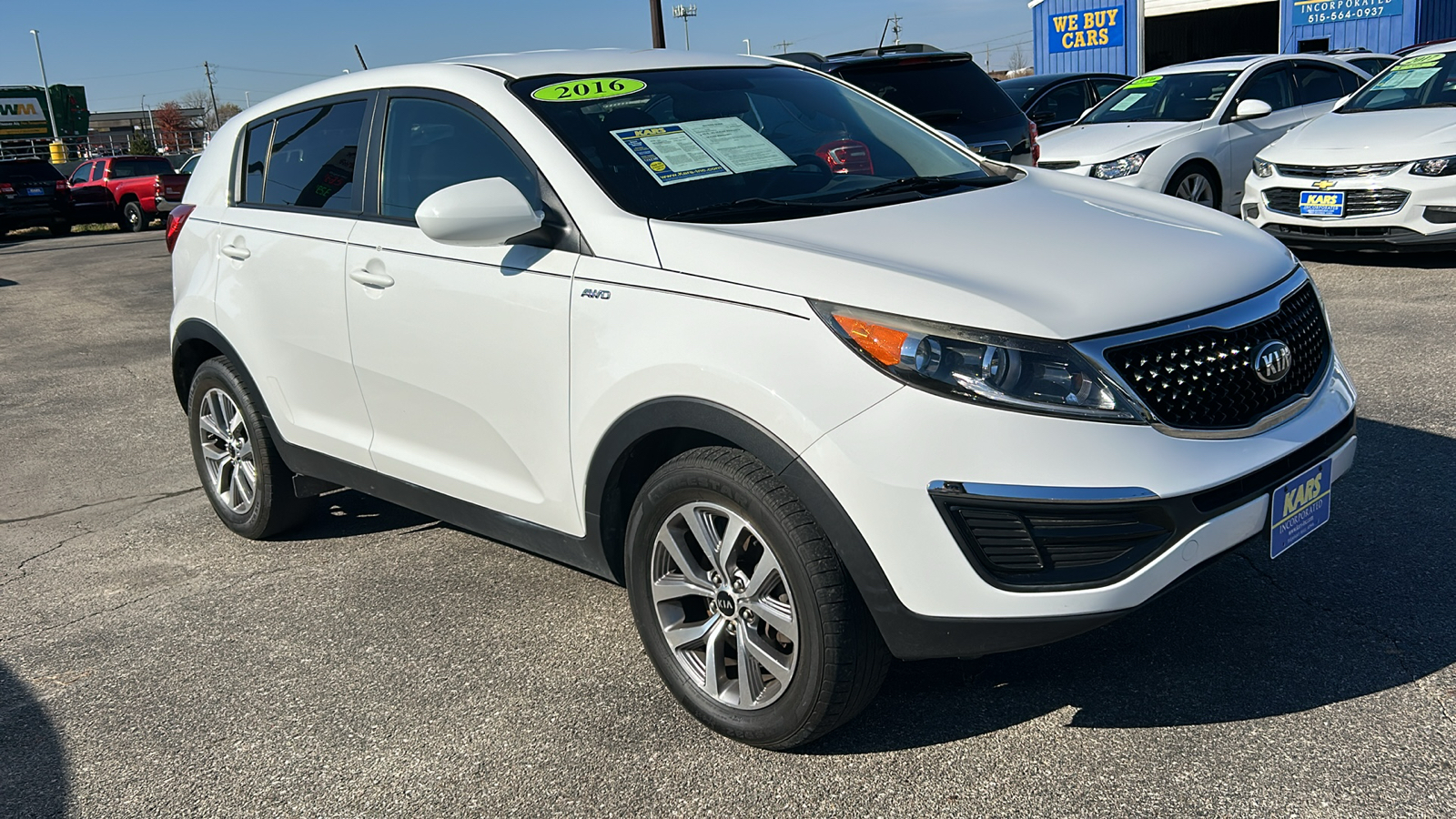 2016 Kia Sportage LX AWD 4