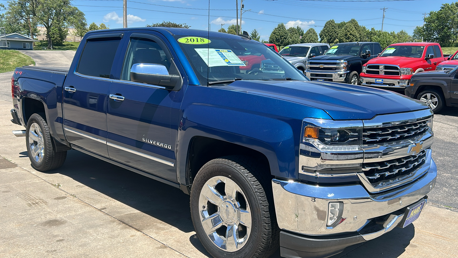 2018 Chevrolet Silverado 1500 LTZ 4WD Crew Cab 4