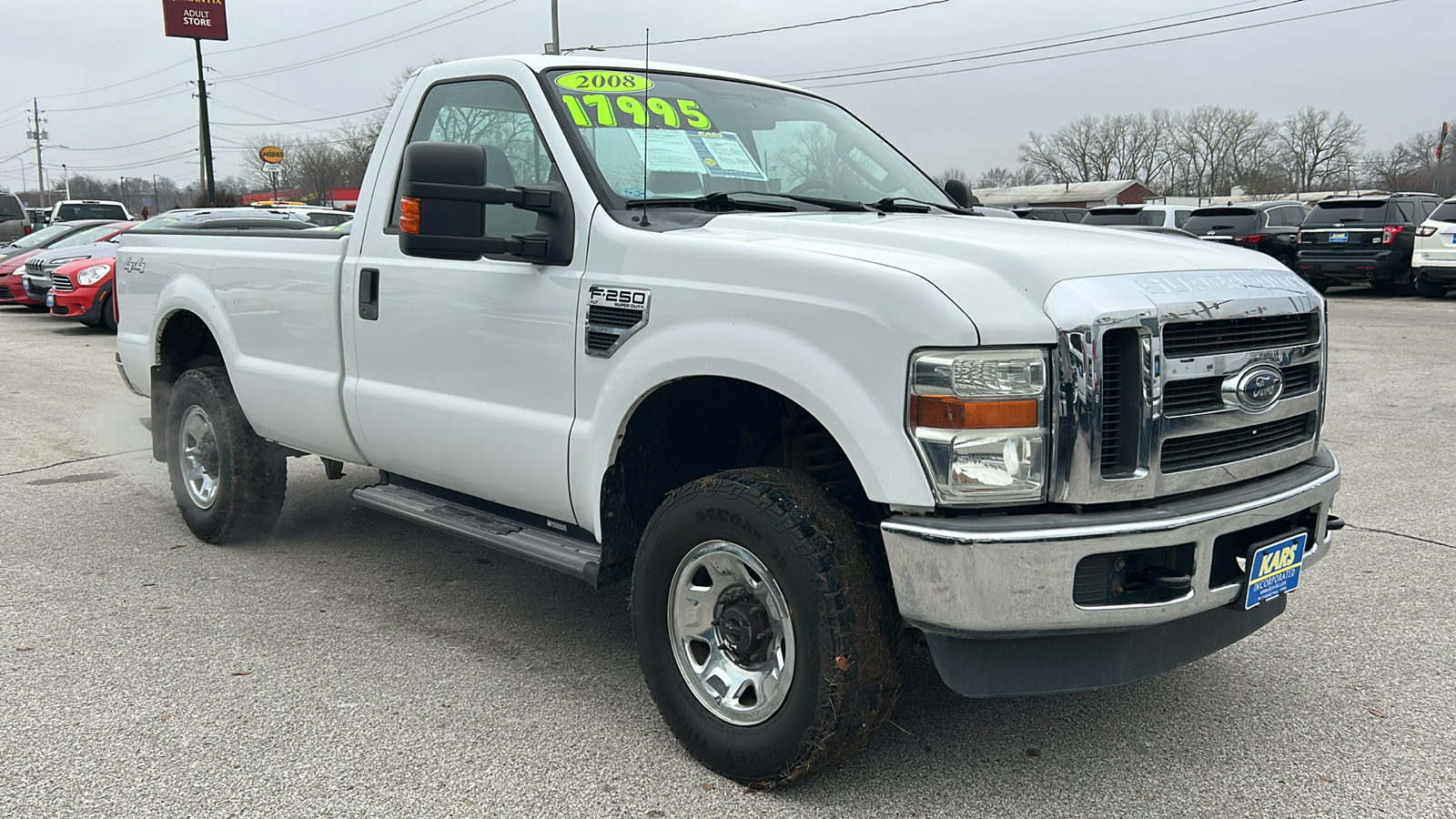 2008 Ford F-250 SUPER DUTY 4WD Regular Cab 4