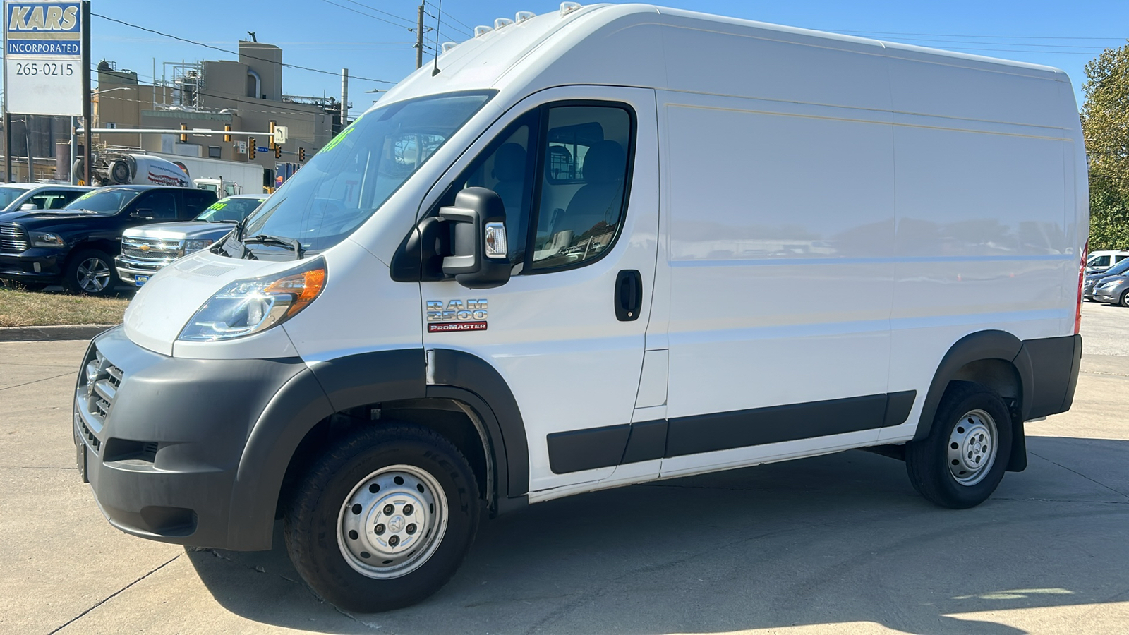 2018 Ram ProMaster Cargo Van 2500 HIGH 2