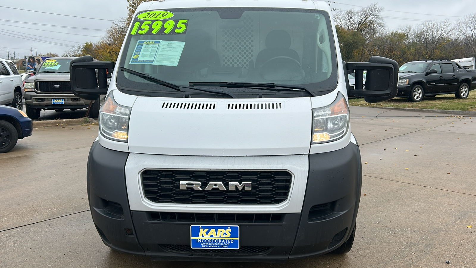 2019 Ram ProMaster Cargo Van 1500 STANDARD 3