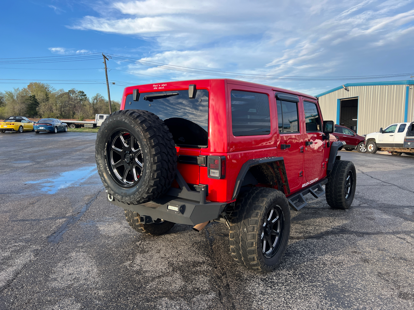 2017 Jeep Wrangler Unlimited Sahara 4