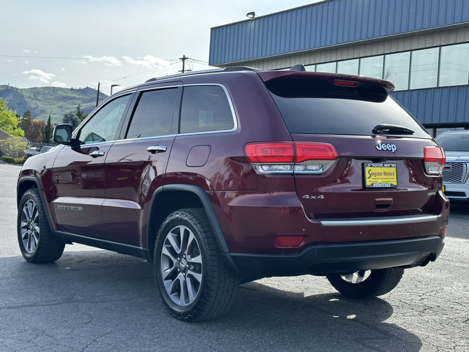 2018 Jeep Grand Cherokee Limited 4
