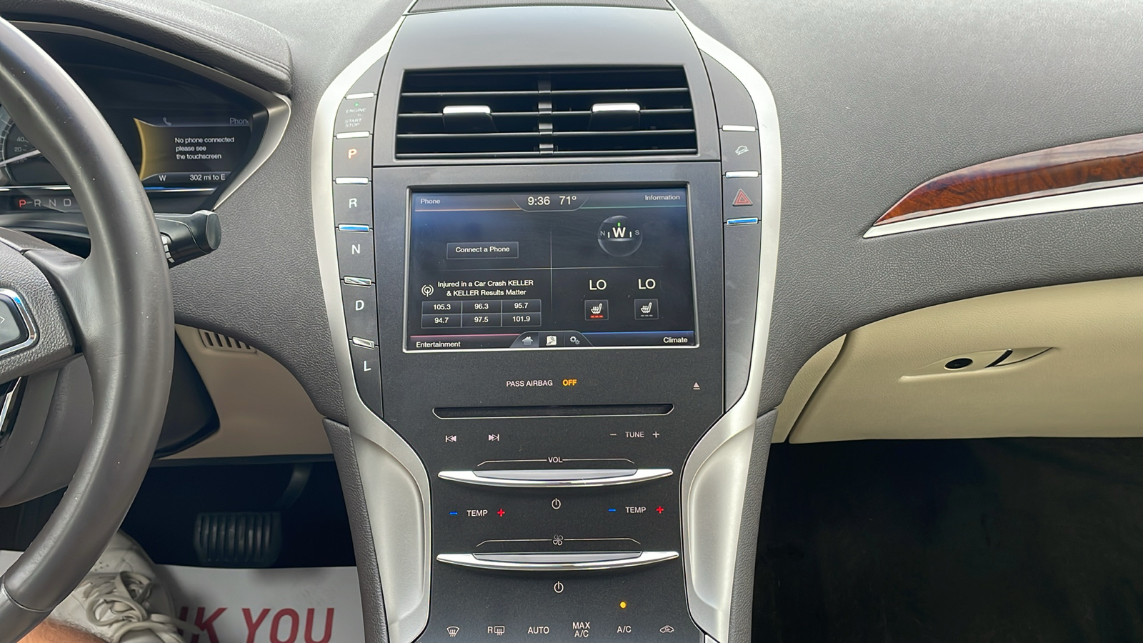 2015 Lincoln MKZ Hybrid 31