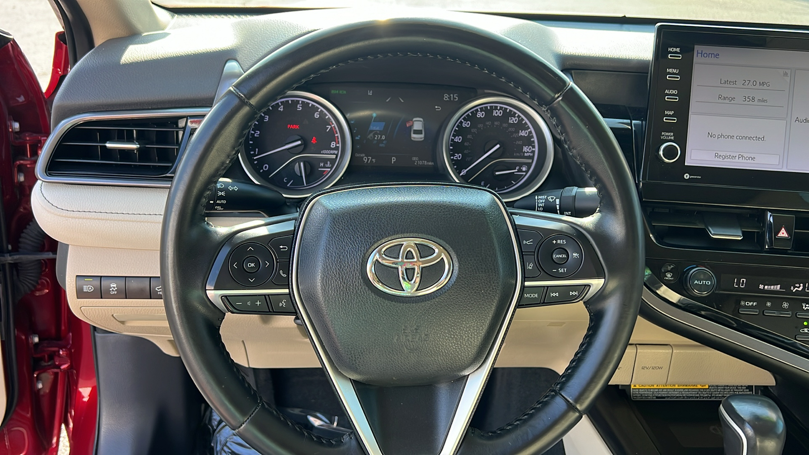 2021 Toyota Camry XLE 8