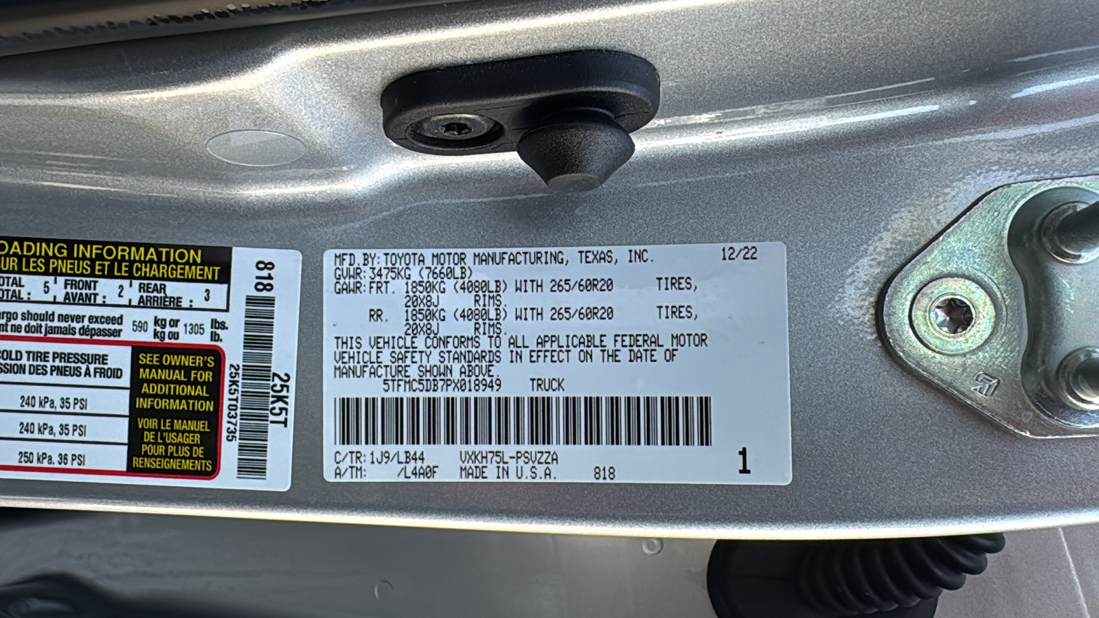 2023 Toyota Tundra 4WD 1794 Edition Hybrid 16