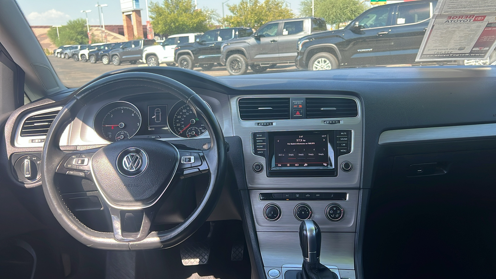 2015 Volkswagen Golf SportWagen TDI S 4