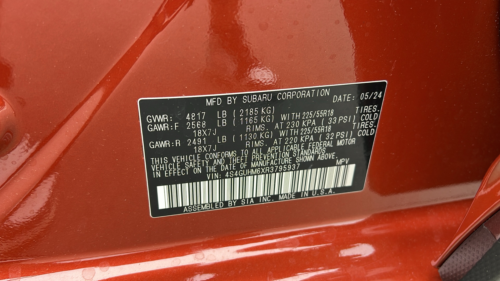 2024 Subaru Crosstrek Limited 34