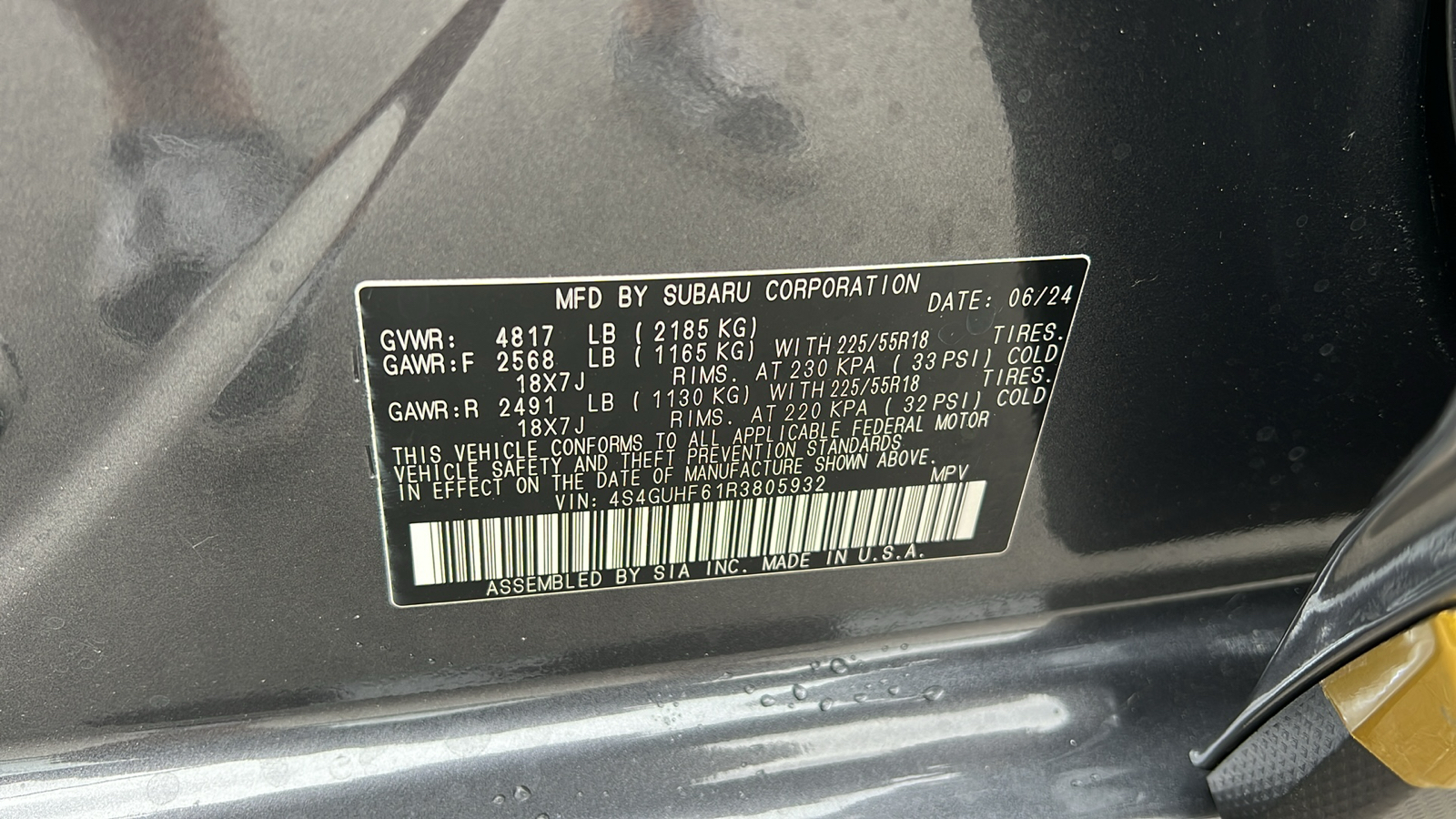 2024 Subaru Crosstrek Sport 33