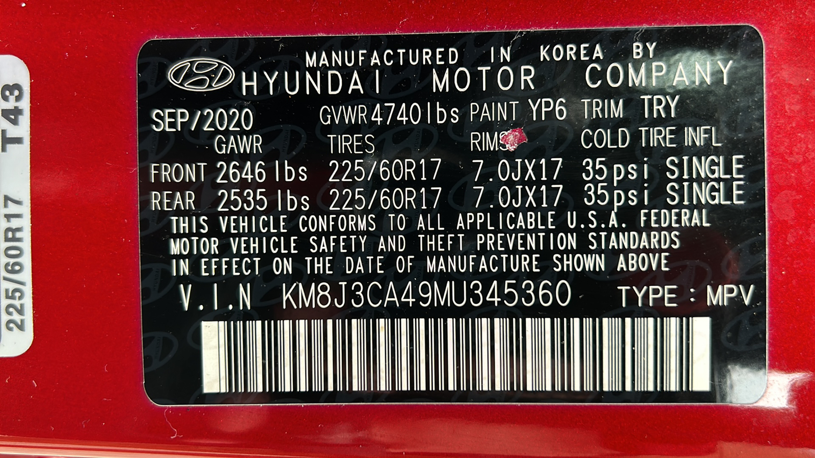 2021 Hyundai Tucson Value 29