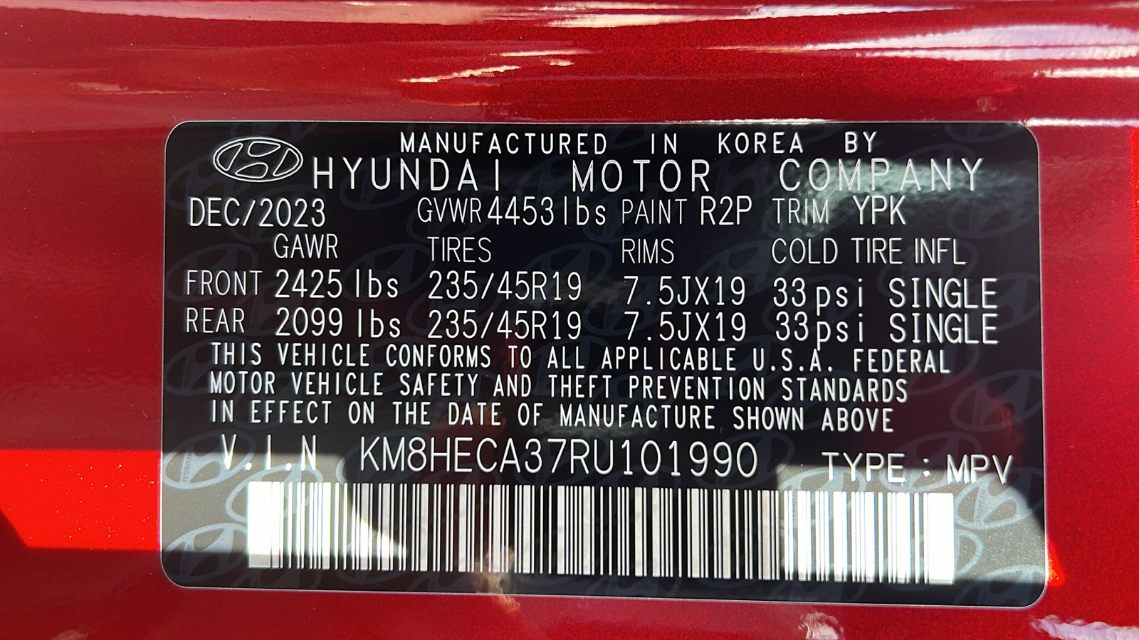 2024 Hyundai Kona Limited 31