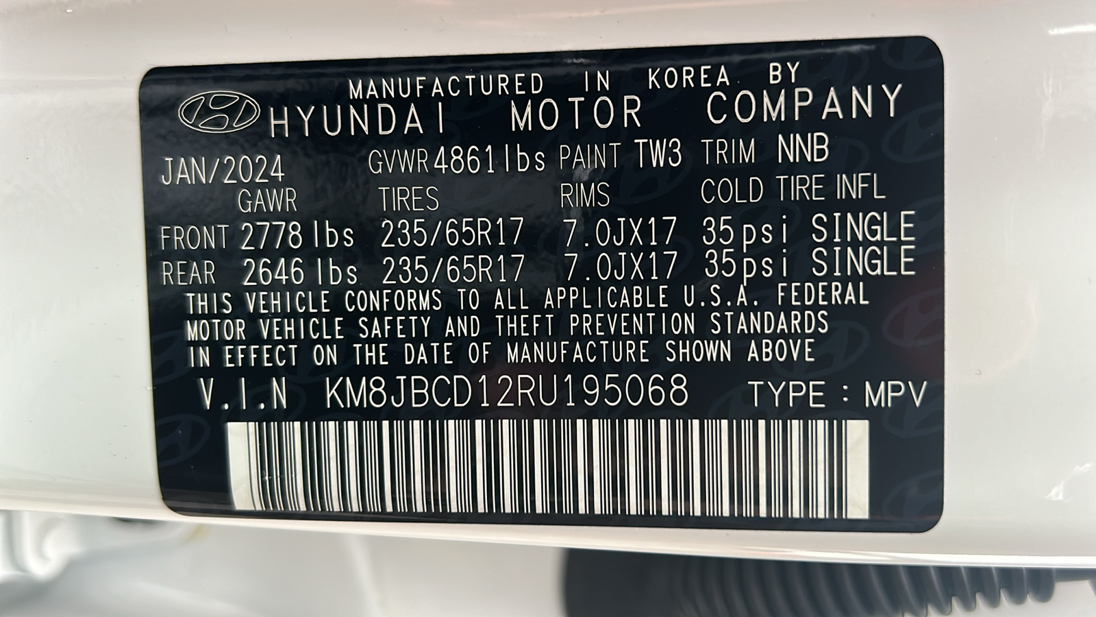 2024 Hyundai Tucson Hybrid Blue 28