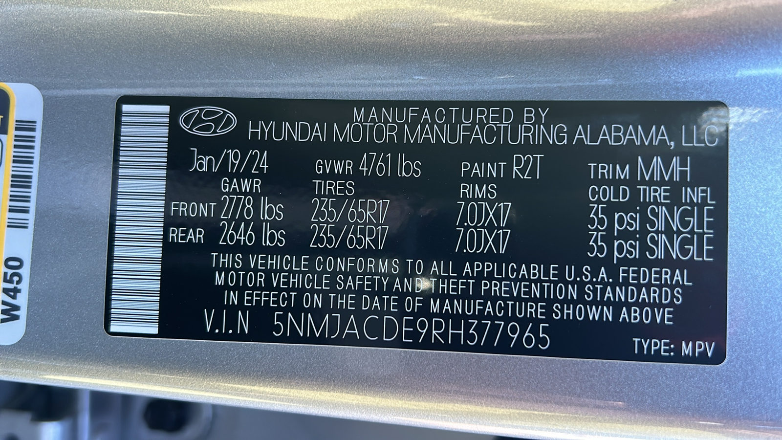2024 Hyundai Tucson SE 25
