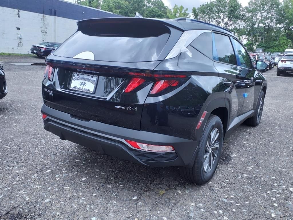 2024 Hyundai Tucson Hybrid Blue 4