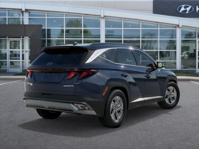 2025 Hyundai Tucson Hybrid Blue 4