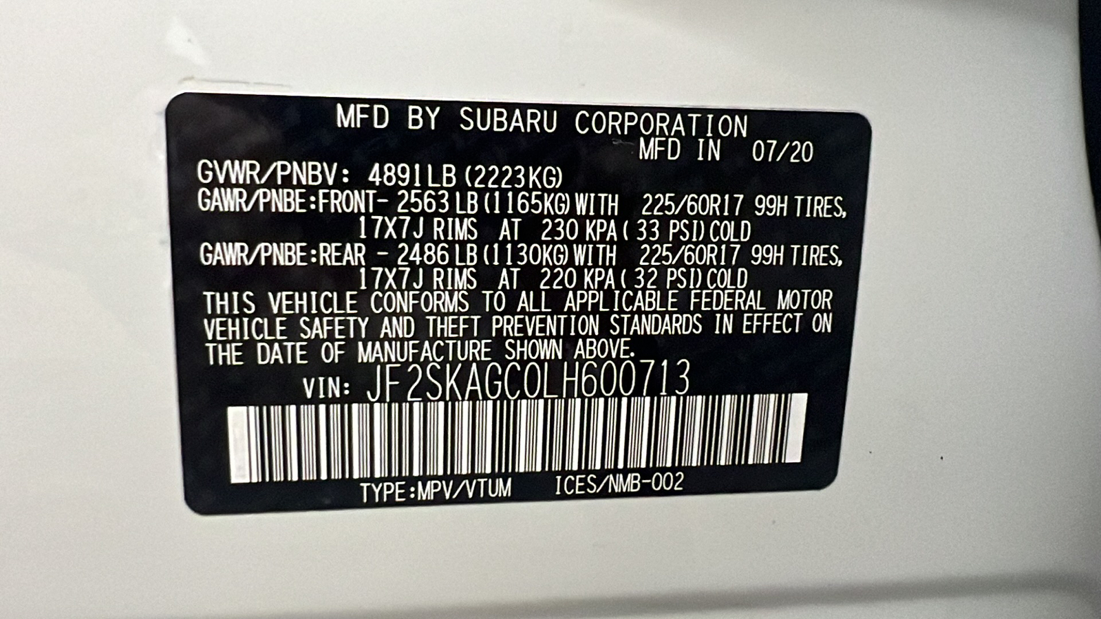 2020 Subaru Forester Premium 28