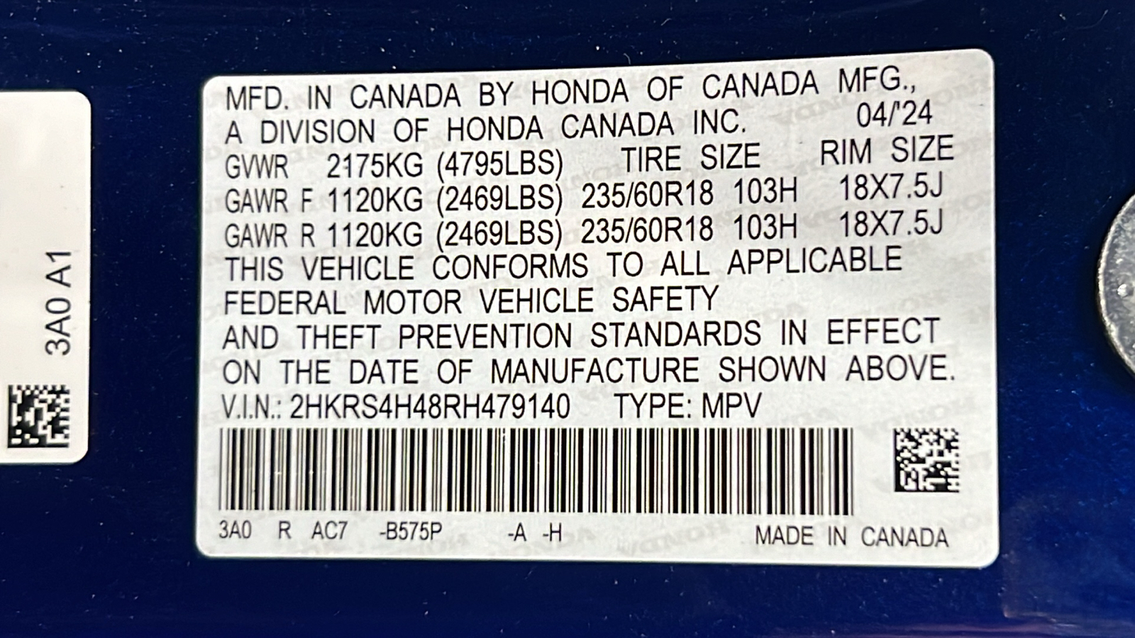 2024 Honda CR-V EX 29