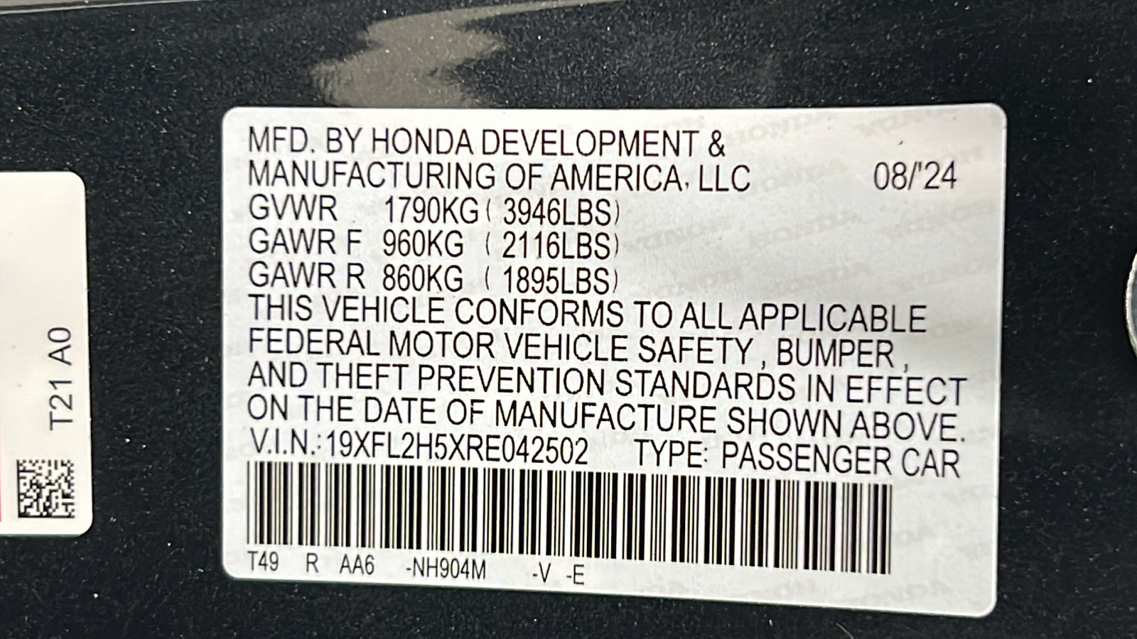 2024 Honda Civic LX 27