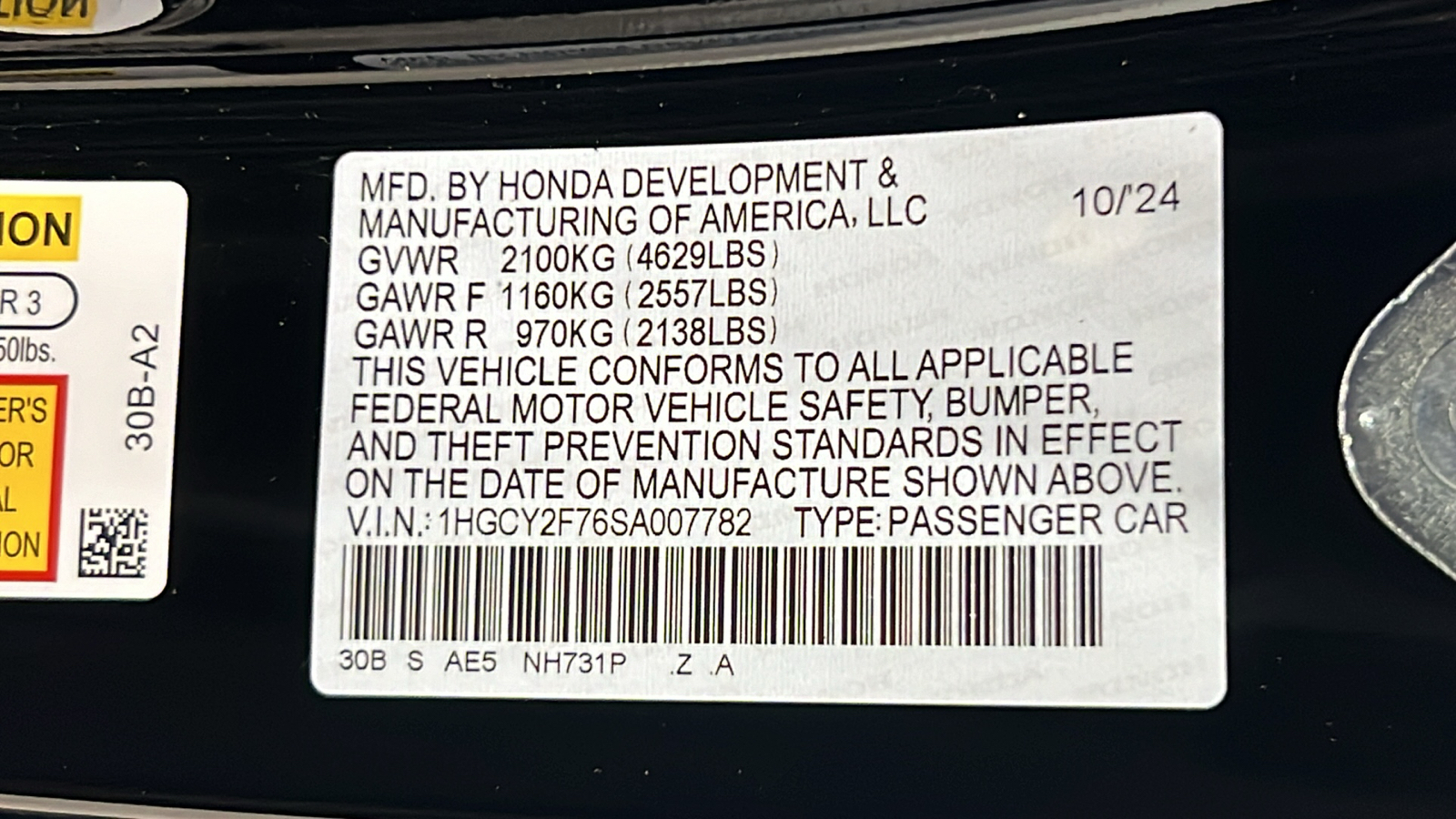 2025 Honda Accord Hybrid Sport-L 29