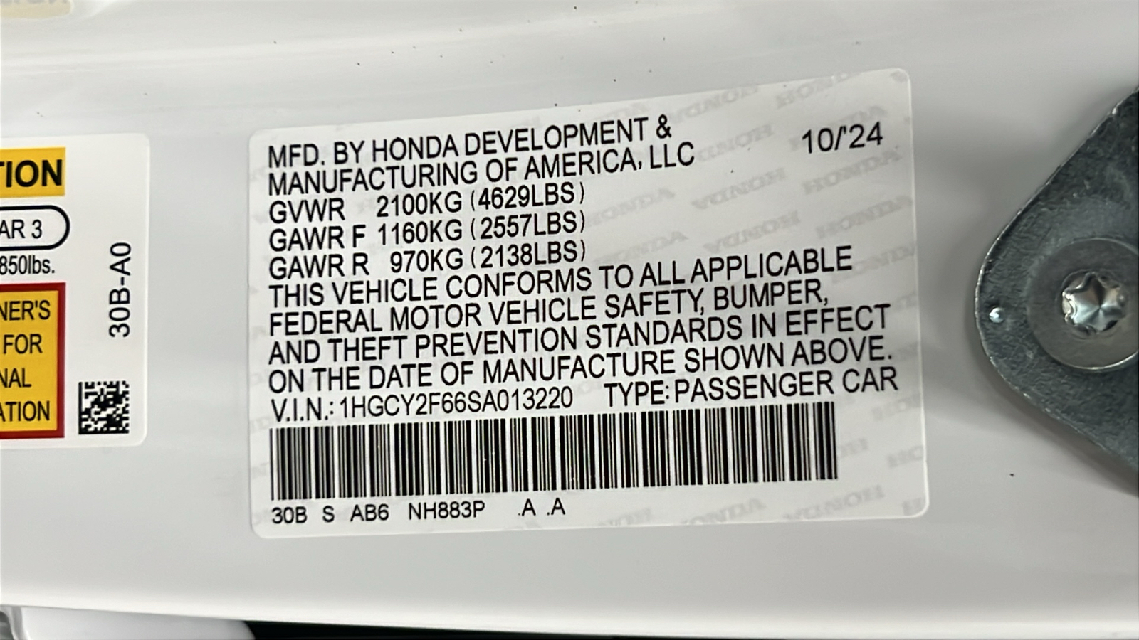 2025 Honda Accord Hybrid EX-L 29