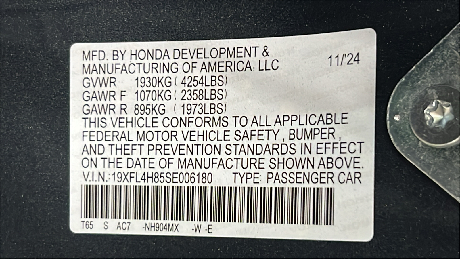 2025 Honda Civic Hybrid Sport 55