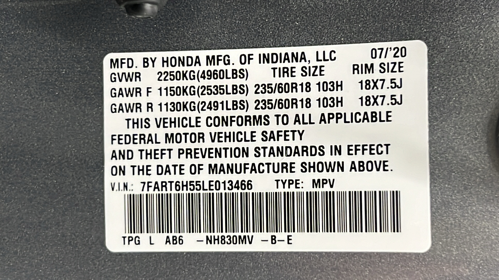 2020 Honda CR-V Hybrid EX 31