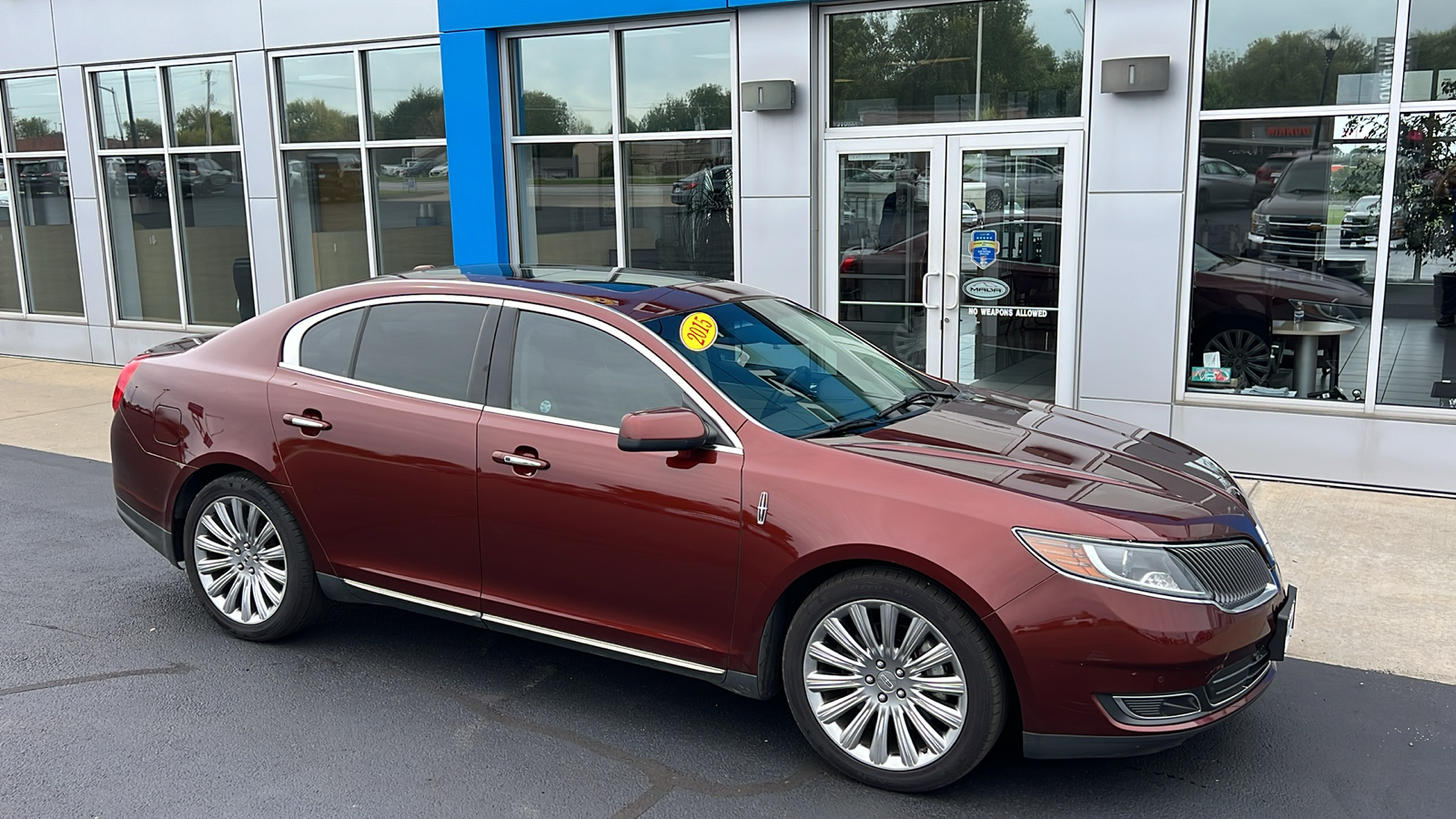 2015 Lincoln MKS Base 5