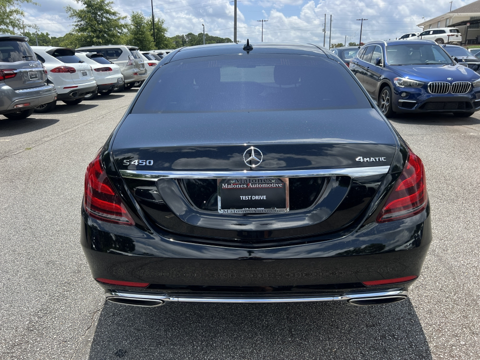 2018 Mercedes-Benz S-Class S 450 4