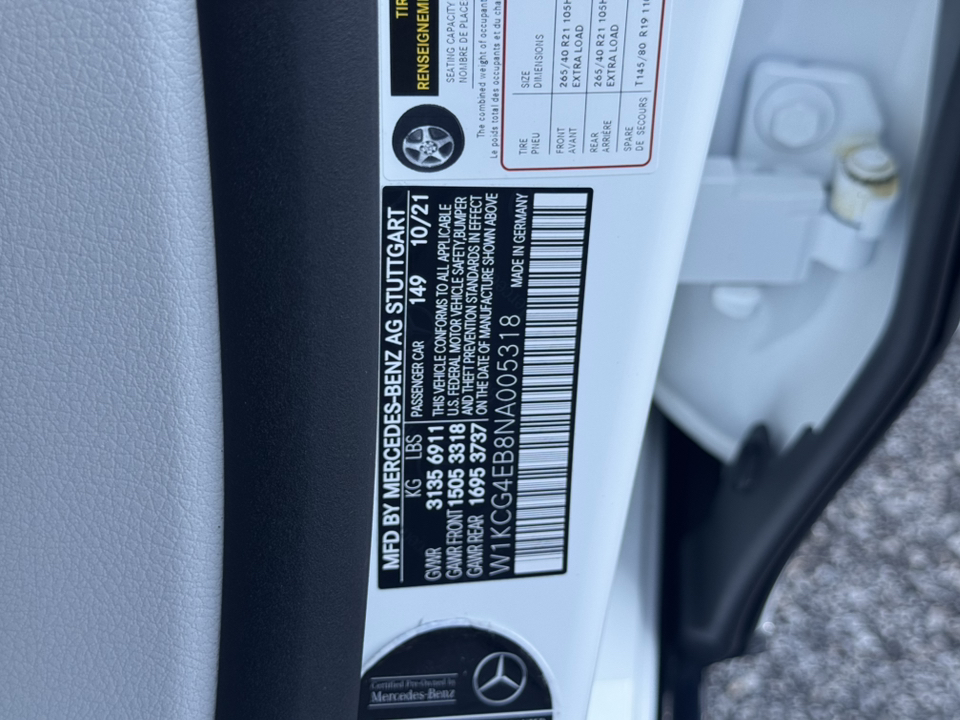 2022 Mercedes-Benz EQS 580 35