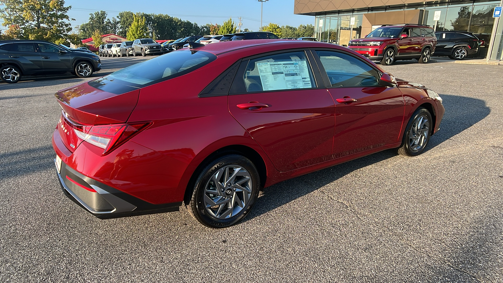 2024 Hyundai Elantra Hybrid Blue 6