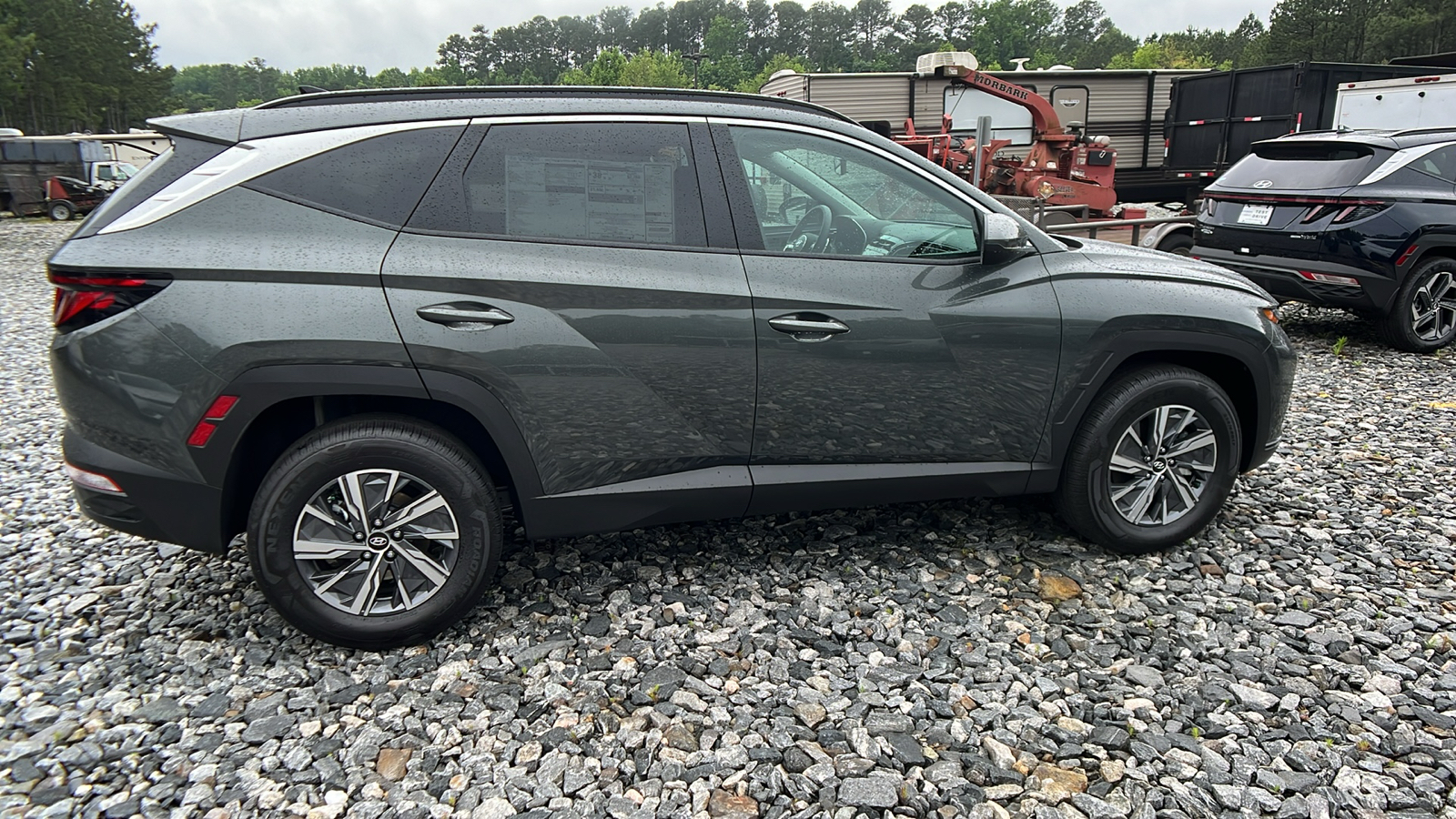 2024 Hyundai Tucson Hybrid Blue 8