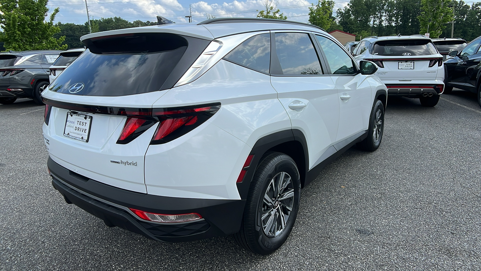 2024 Hyundai Tucson Hybrid Blue 7